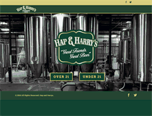 Tablet Screenshot of hapandharrys.com